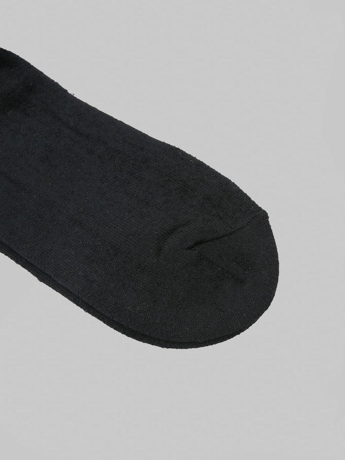Anonymous Ism OC Pile Low Crew Socks Black toe