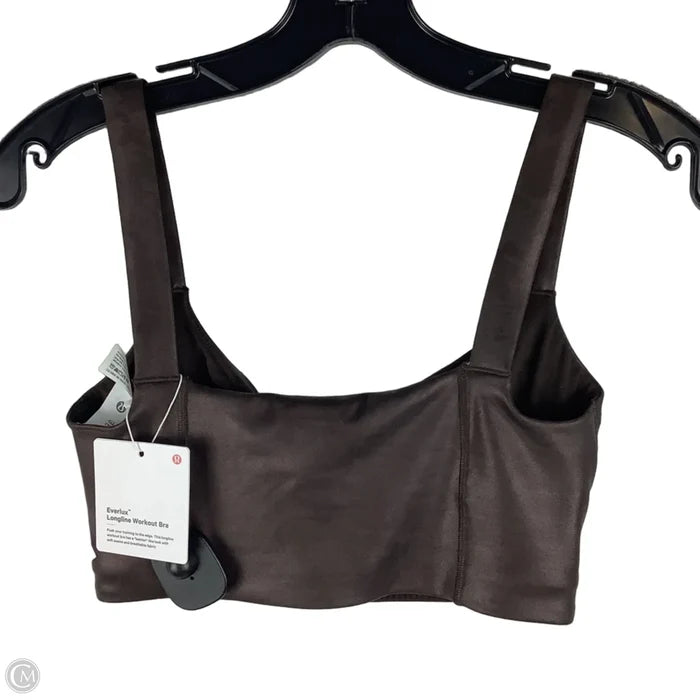 Athletic Bra By Lululemon In Brown, Size: Xxs