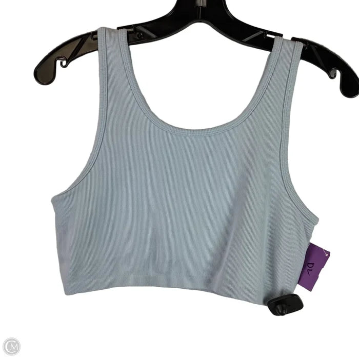 Athletic Bra By Offline In Blue, Size: L