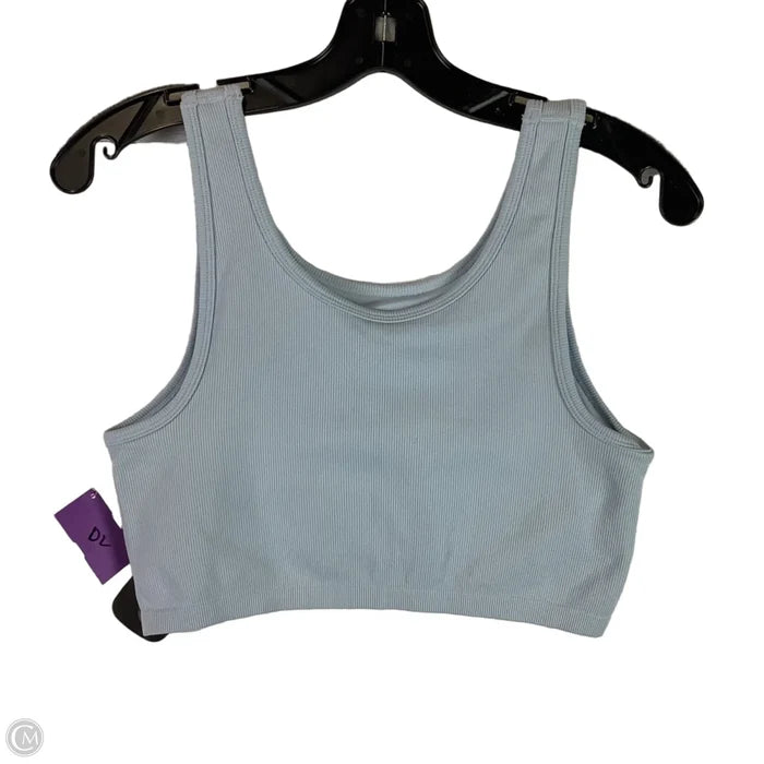 Athletic Bra By Offline In Blue, Size: L