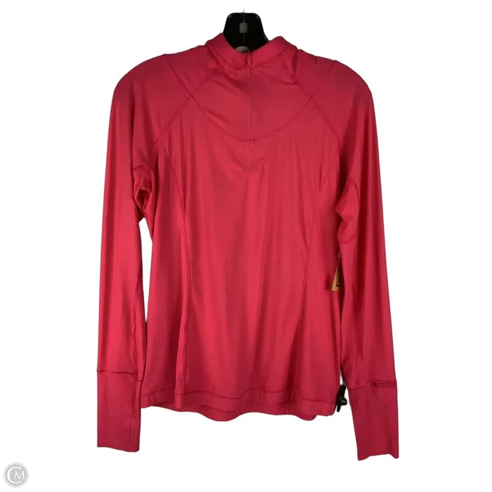 Athletic Top Long Sleeve Crewneck By Lululemon In Red