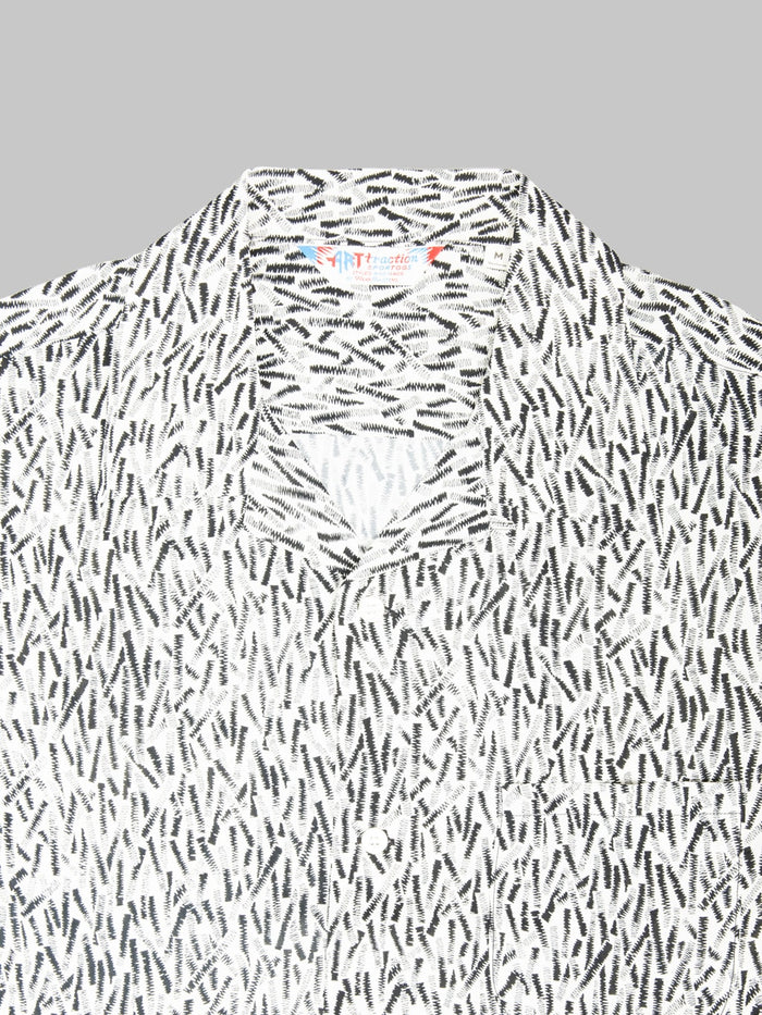 Attractions Wearmasters Lot.912 Zig-Zag Rayon Short Sleeve Shirt