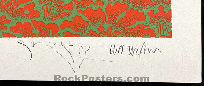 AUCTION - Summer of Love 20th Anniversary - BIG FIVE SIGNED - 1987 Poster - Golden Gate Park - Near Mint