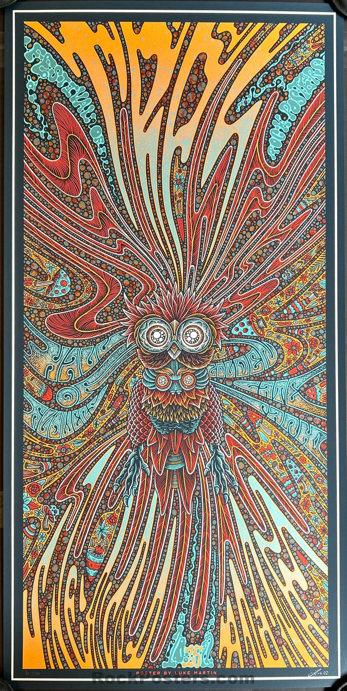 AUCTION - The Rock Poster Society - TRPS '22 - Luke Martin - Silkscreen Artist Proof - Mint - SF Rock Posters & Collectibles