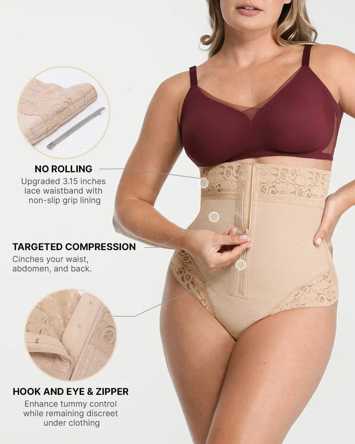 Bare Essentialsâ„?AirSlim® High-Waisted Polka Dot Shaping Thong