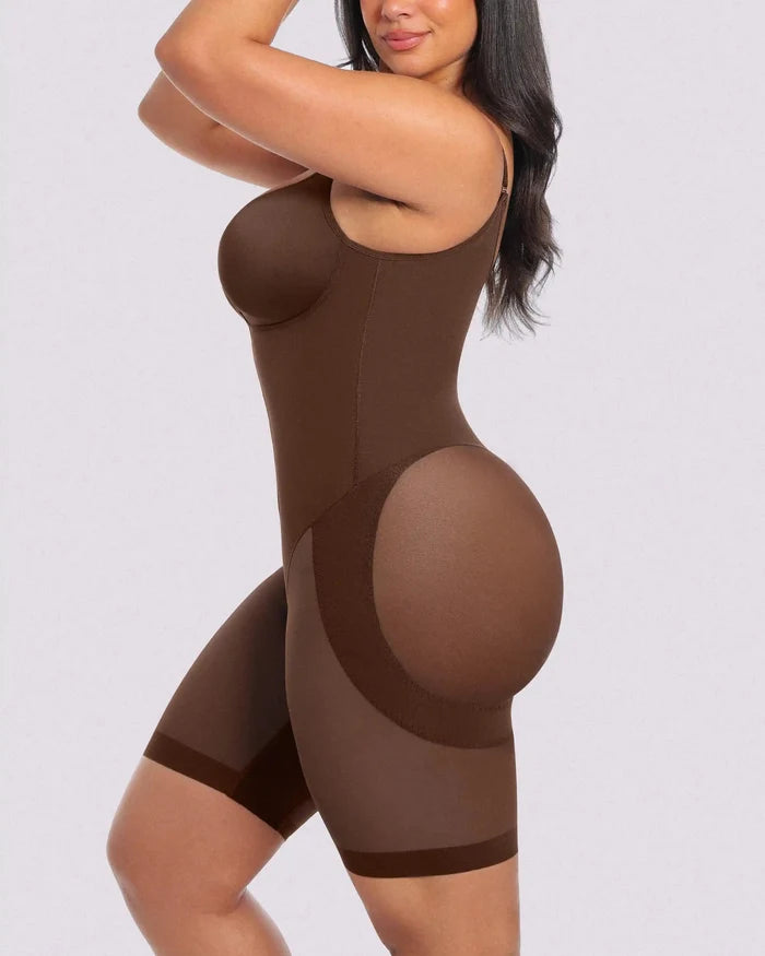Bare Essentialsâ„?AirSlim® Hourglass Full Body Mid Thigh Bodysuit