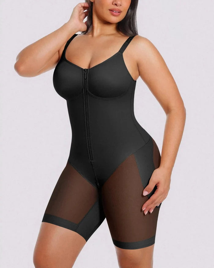Bare Essentialsâ„?AirSlim® Hourglass Full Body Mid Thigh Bodysuit