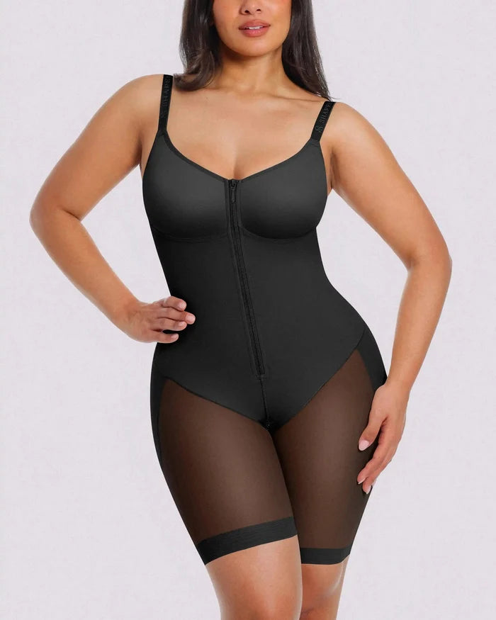 Bare Essentialsâ„?AirSlim® Hourglass Full Body Mid Thigh Bodysuit