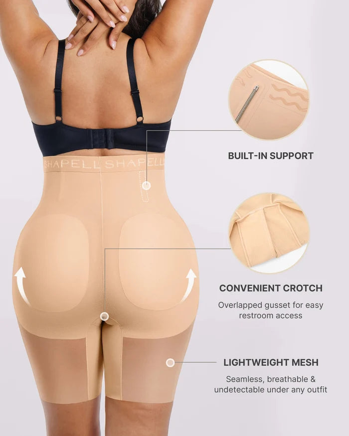 Bare Essentialsâ„?MeshSmoothâ„?Butt Enhancer Padded Short
