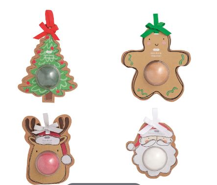 BATH BOMB ORNAMENTS ( 4 STYLES)