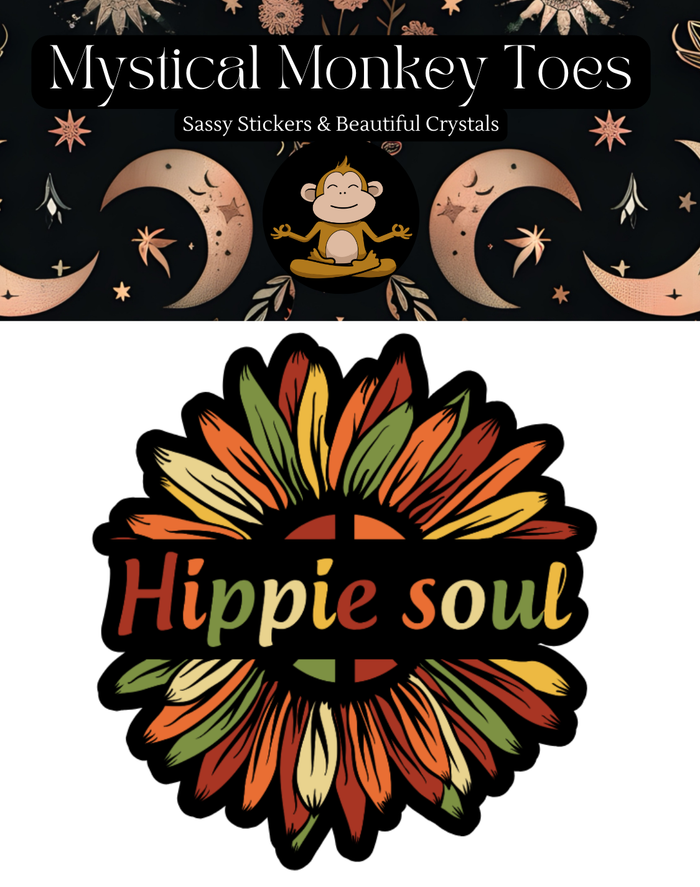 Beautiful Hippie Soul Sticker