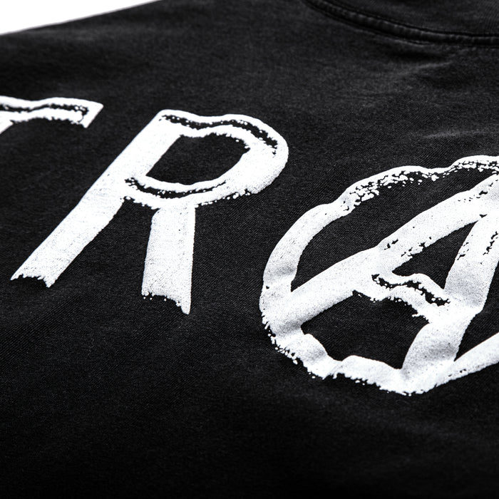 BIG ONE L/S - WASHED BLACK | BACK VIEW