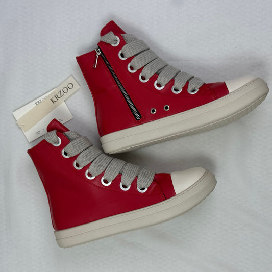 Big shoe eye street style casual leather boots