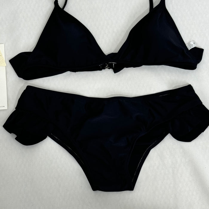 Bikini swimsuit, solid color bikini set