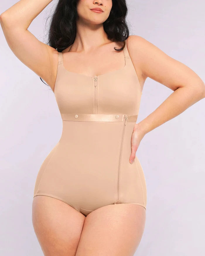 BOOT-YEAHâ„?AirSlim®  Built-in Tummy Control Cincher Brief Bodysuit