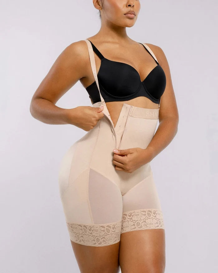 Side Zipper / Beige / S