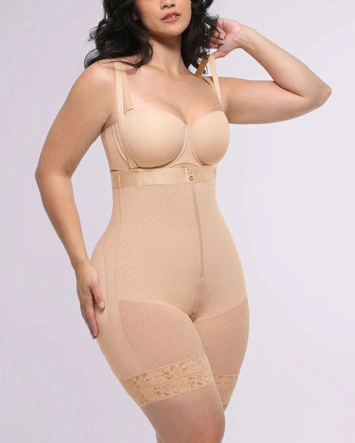 BOOT-YEAHâ„?AirSlim® High-Waisted Polka Dot Short