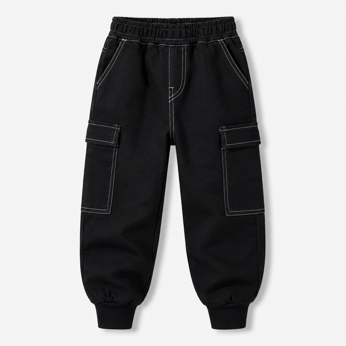 Boys Black Cargo Jogger Pants – SHEIN Fast Delivery in 5 Days
