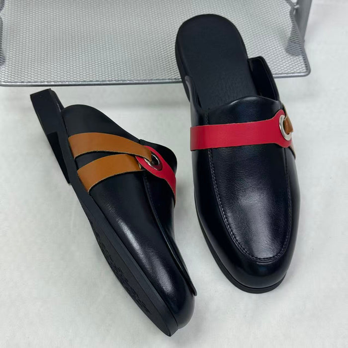British-style ankle-length slip-on casual shoes