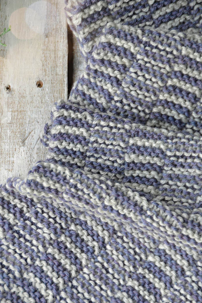 Broken Garter Scarf Pattern Universal Yarn