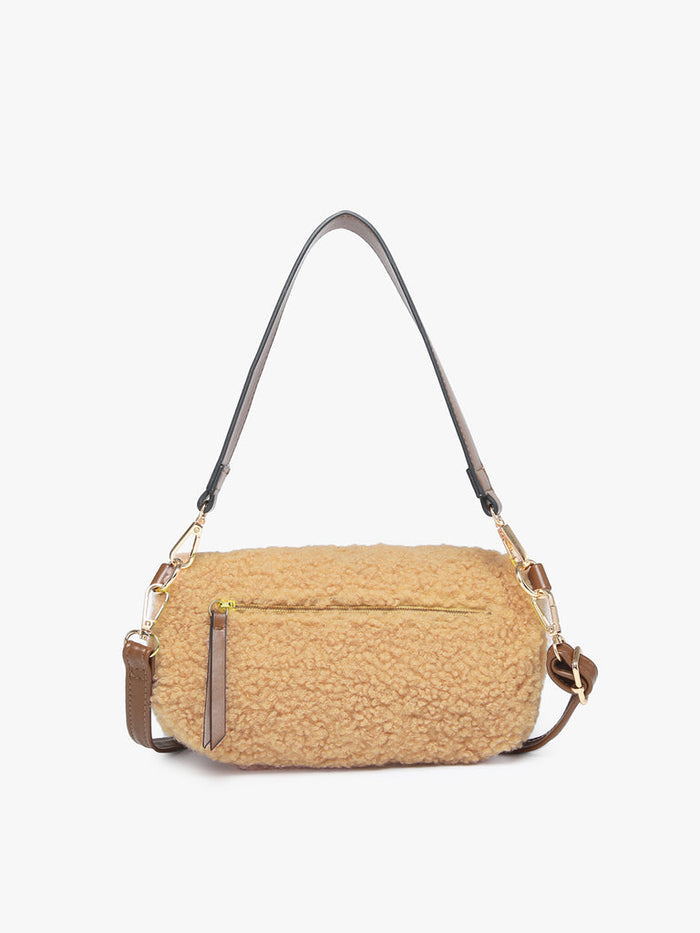 Brookie Sherpa Belt Bag with Vegan Strap