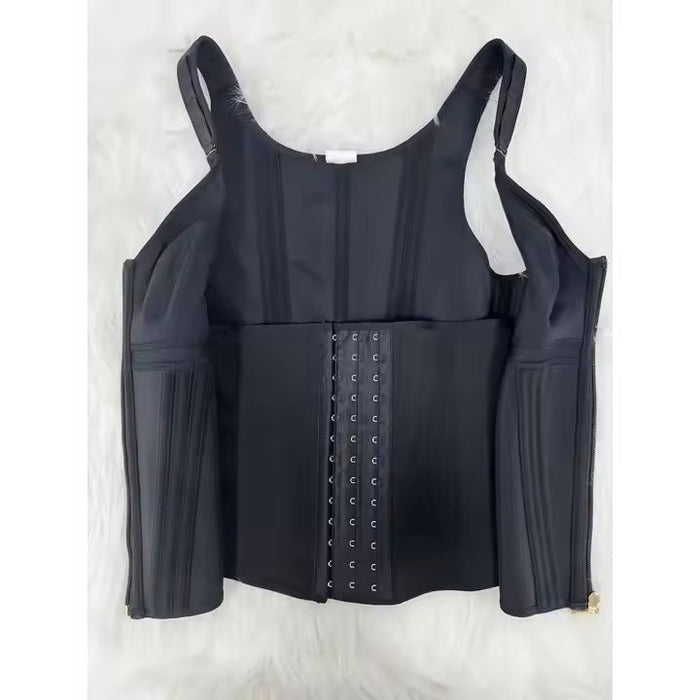 Built-in Bra Tummy Control Shapewear â€?Adjustable Strap Sports Waist Trainer