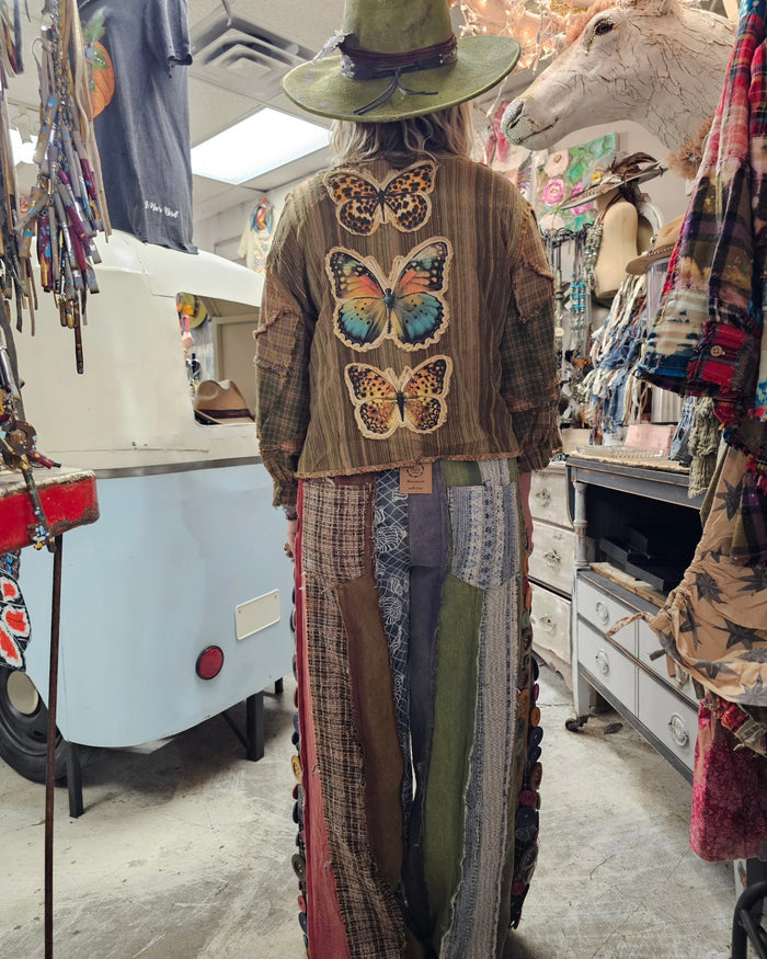 Butterfly Jacket with Buttons