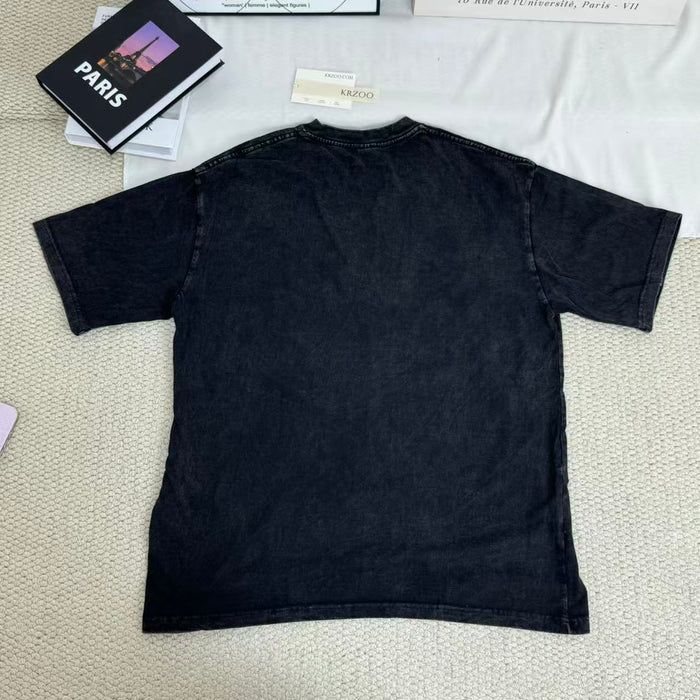 Butterfly Washed Distressed Vintage T-shirt