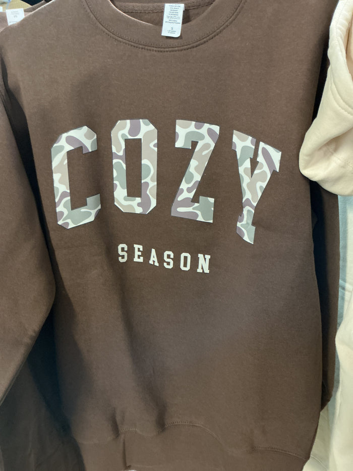 Camo Print Sweatshirt