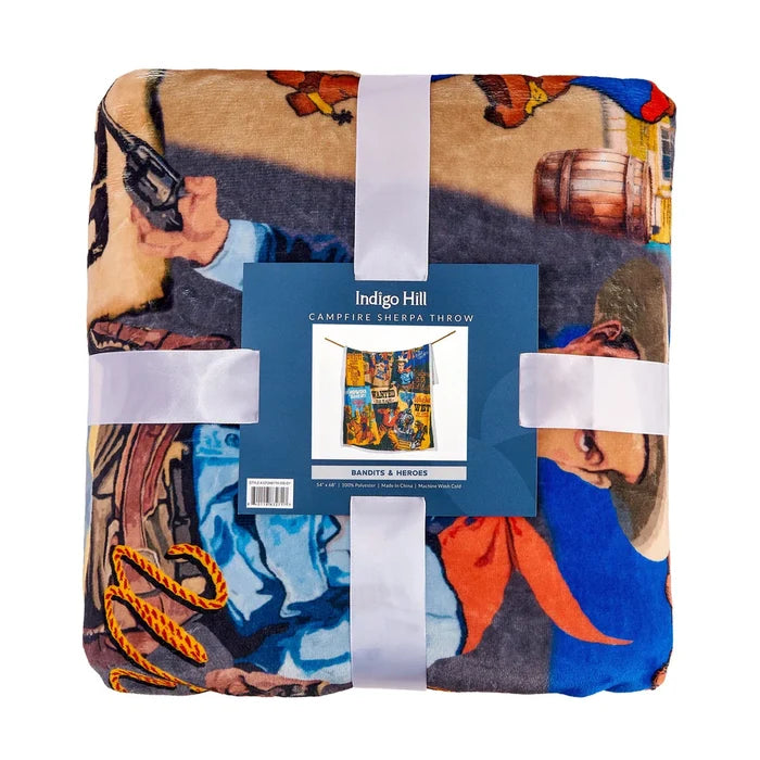 CAMPFIRE SHERPA THROW (Mult Styles)