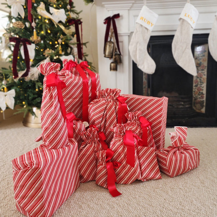 Waste Free Celebrations Candy Cane (Reusable Gift Bag Set)