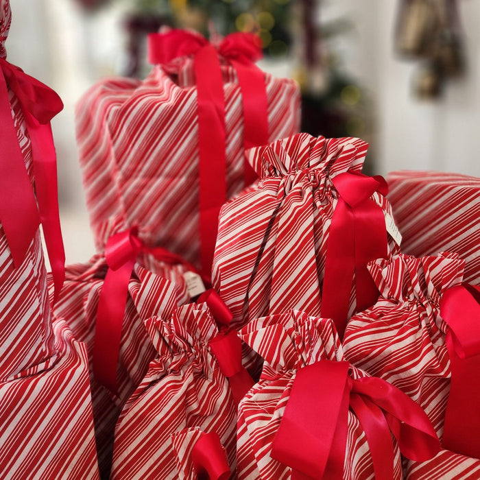 Waste Free Celebrations Candy Cane (Reusable Gift Bag Set)