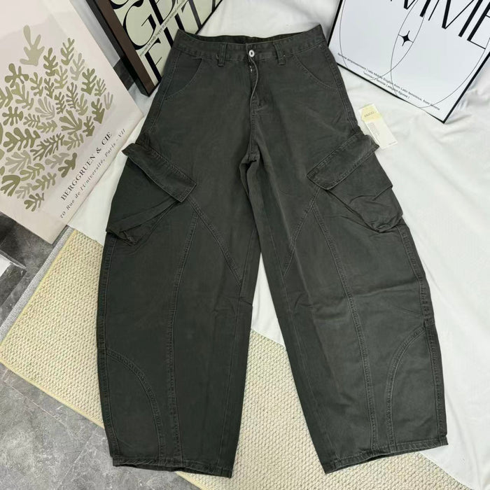 Cargo-Style Curved-Leg  Rousers