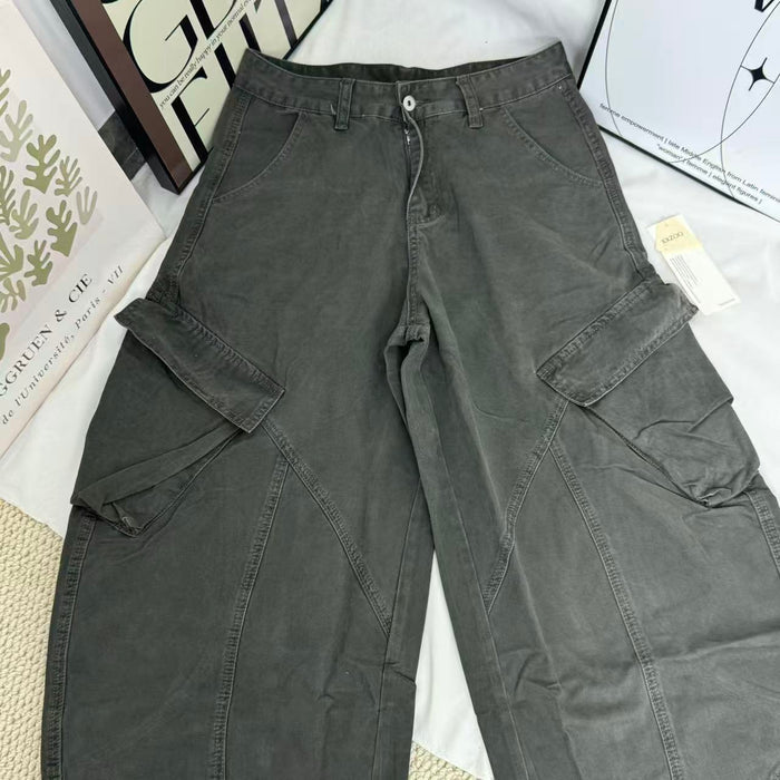 Cargo-Style Curved-Leg  Rousers
