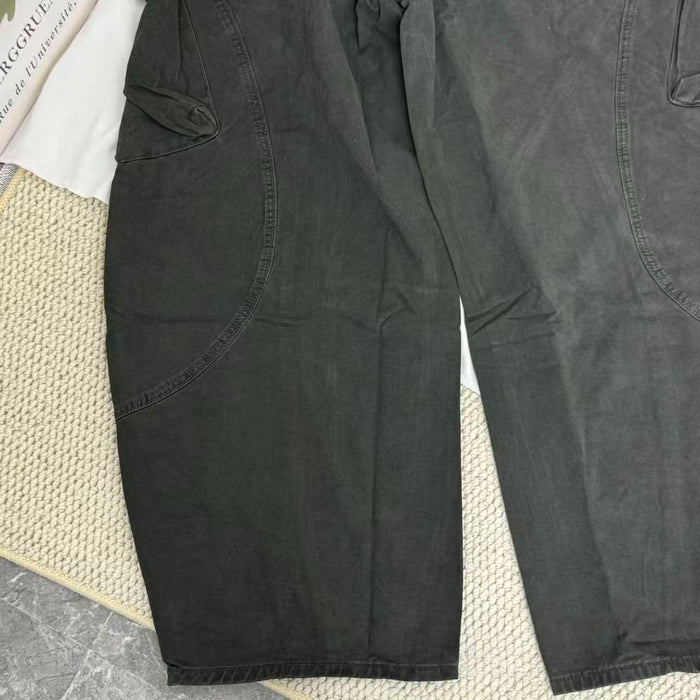 Cargo-Style Curved-Leg  Rousers
