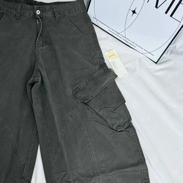 Cargo-Style Curved-Leg  Rousers
