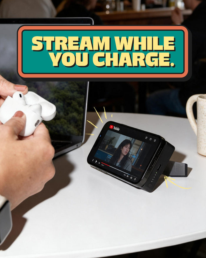 Nimble 10000 mAh / Black CHAMP Wireless Portable Charger