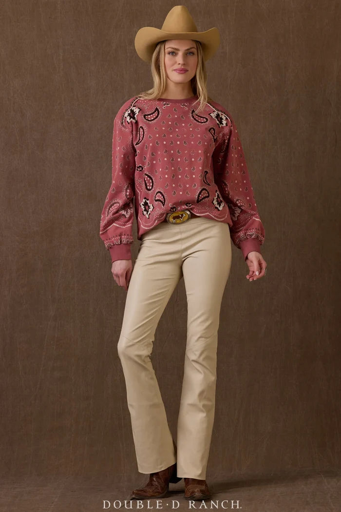 Charlie's Bandana Sweatshirt Top
