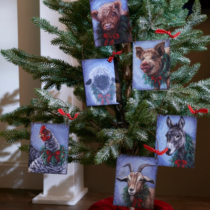 Christmas Animal Ornament- 6 Styles