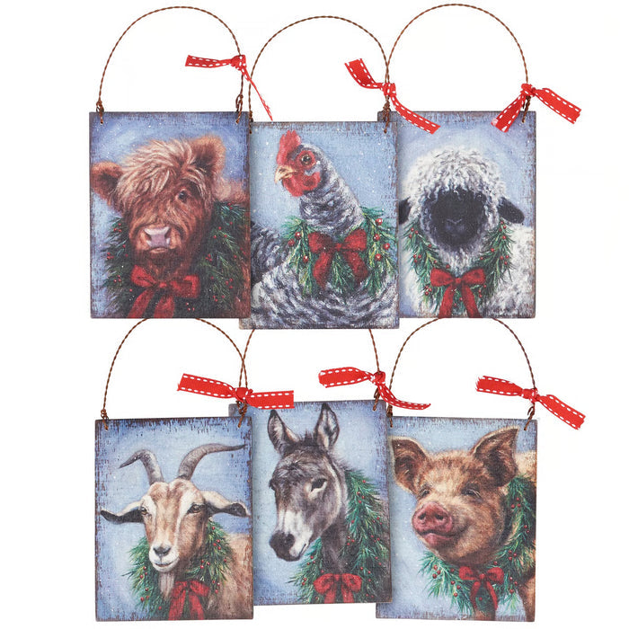 Christmas Animal Ornament- 6 Styles