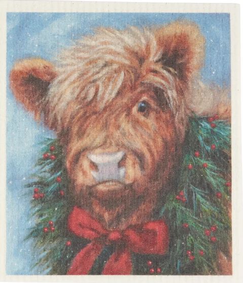 Christmas Animal Swedish Dishcloth- 3 STYLES