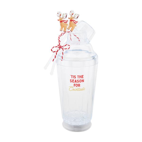 Christmas Light-Up Cocktail Shaker Set