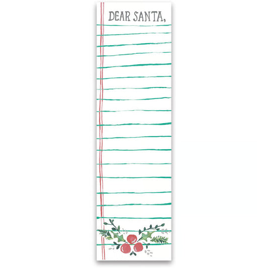 Christmas List Pad - 6 Styles