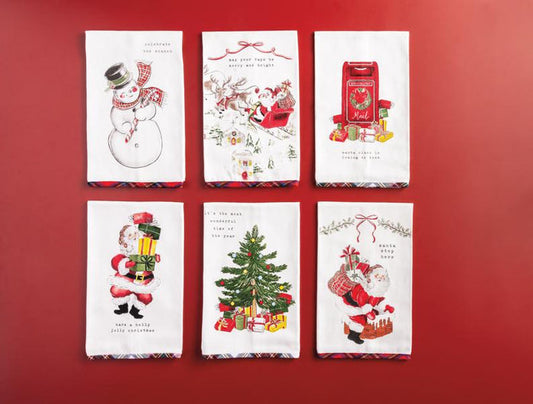 Christmas Printed Towels (6 Styles)
