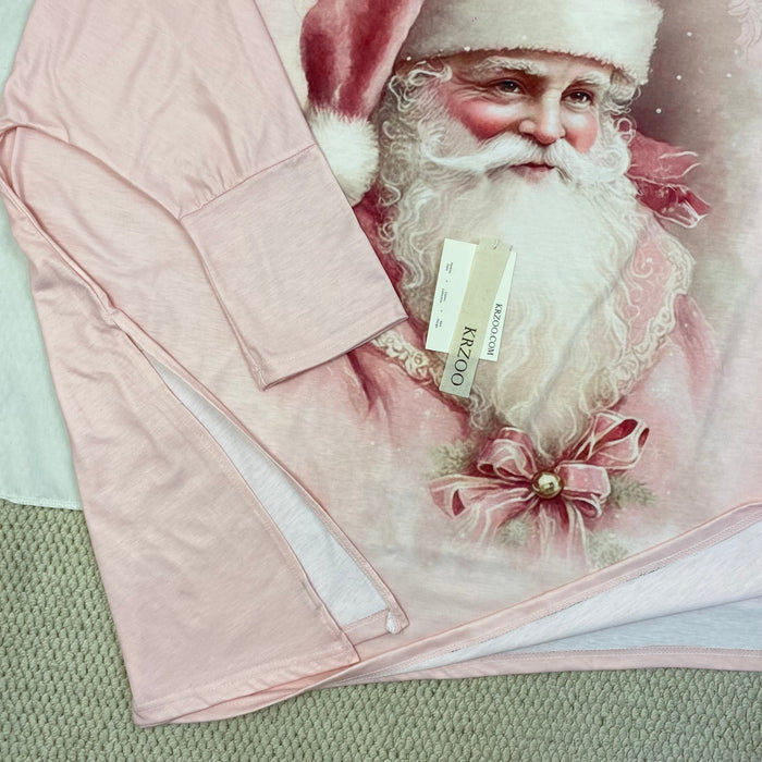 Christmas snowman printed crewneck shirt