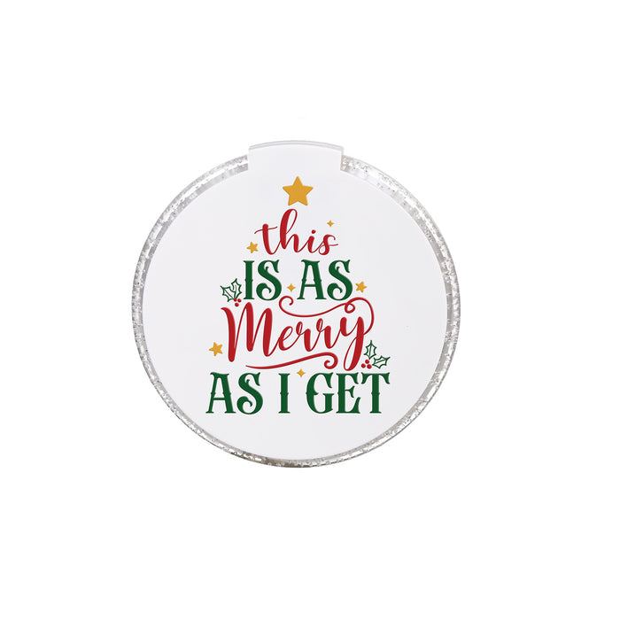 Christmas Vacation Coasters LED PVC, Asst of 2