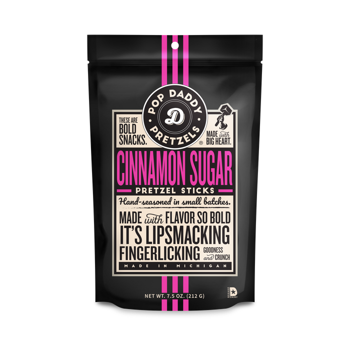 Cinnamon Sugar Seasoned Pretzels 7.5oz