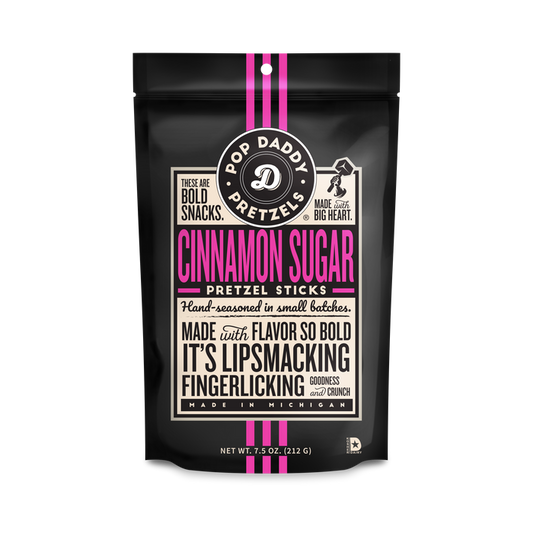 Cinnamon Sugar Seasoned Pretzels 7.5oz