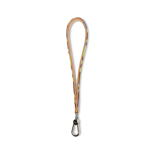 CITRUS LEATHER WRISTLET STRAP