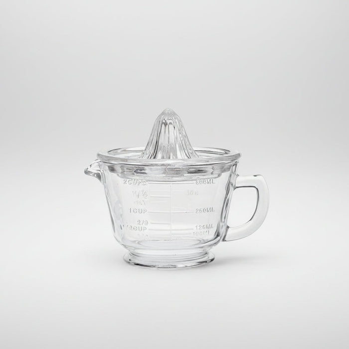 Classic Glass Manual Citrus Juicer — overall view